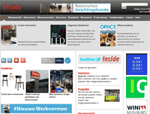 Tablet Screenshot of insideinformation.nl